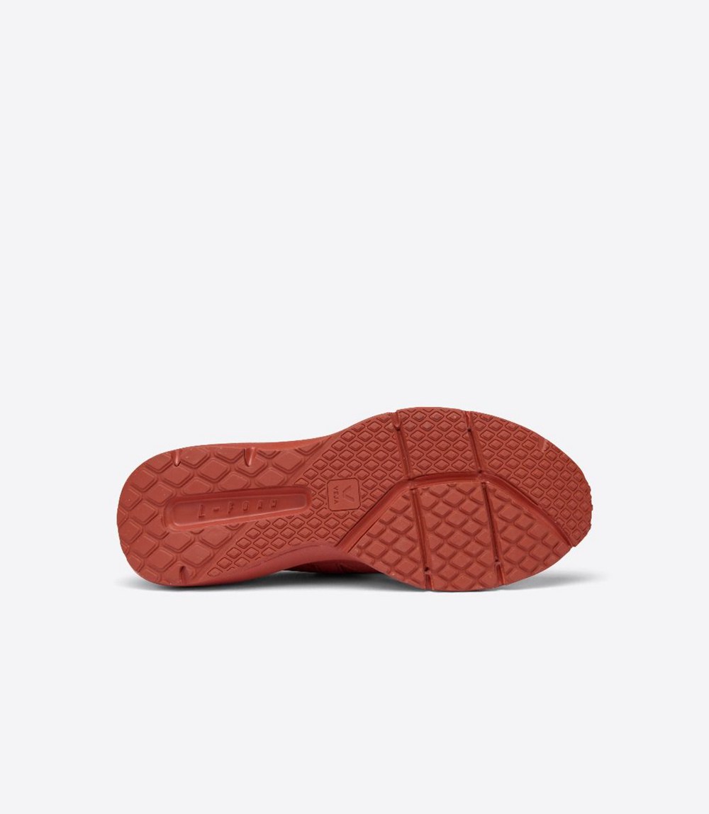 Tenis Veja Hombre - V-Knit X Rick Owens - Rojos - 870RCVHTS